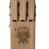 Flute amérindienne triple