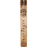 Flûte Amérindienne drone en La Grave 432 Hz