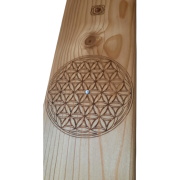 Flûte Amérindienne drone en La Grave 432 Hz