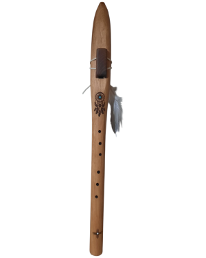 Flûte Amérindienne débutant Aulne en Fa# 432 Hz