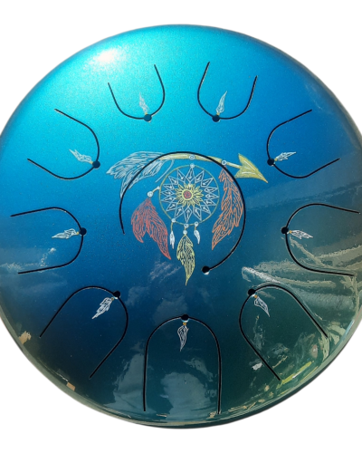 Tongue Drum « Magic Drum » 32 cm, Équinoxe 432  Hz